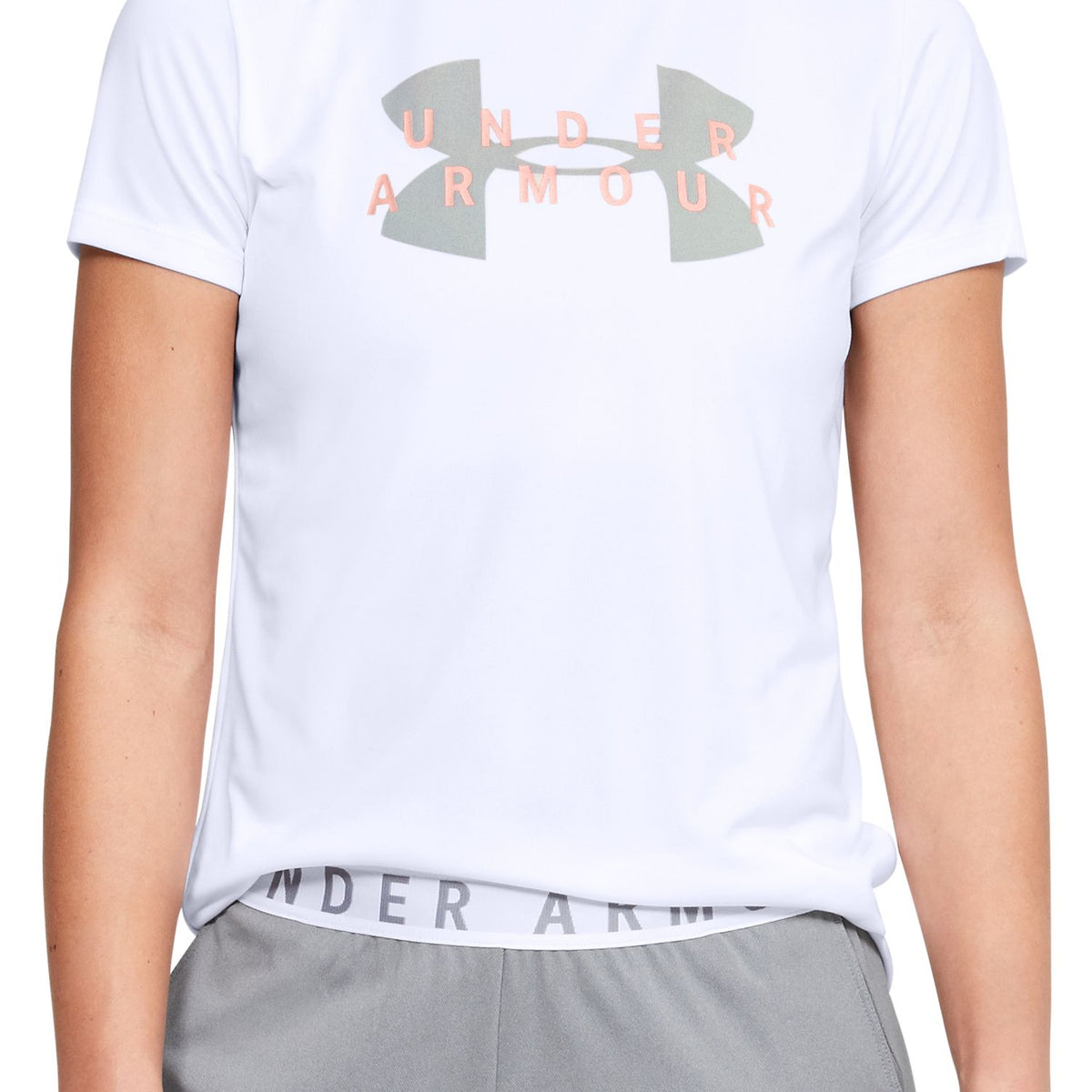 Polera Manga Corta UA Velocity Graphic para Mujer