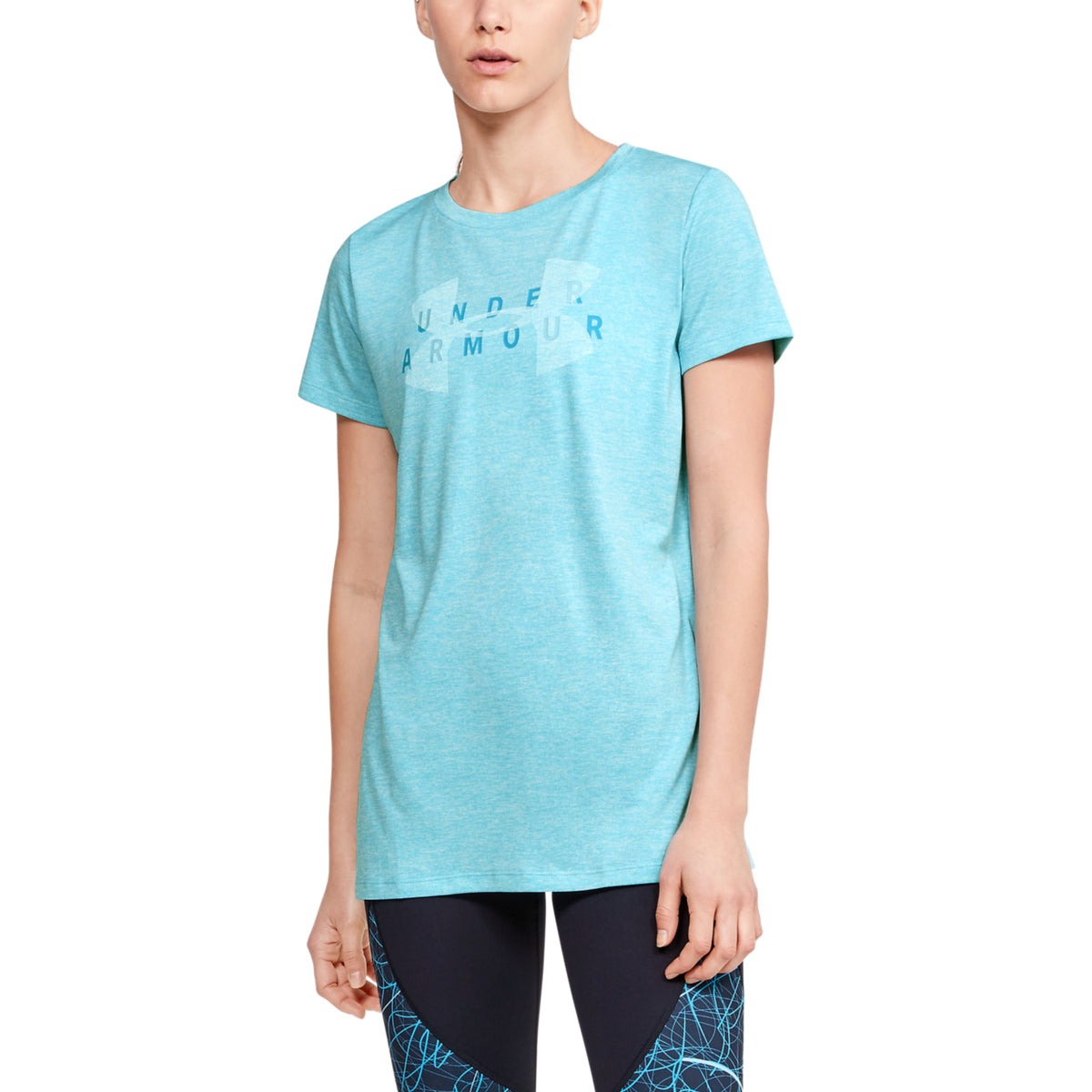 Polera Manga Corta UA Velocity Graphic para Mujer