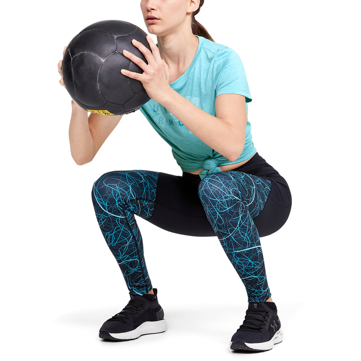 Polera Manga Corta UA Velocity Graphic para Mujer