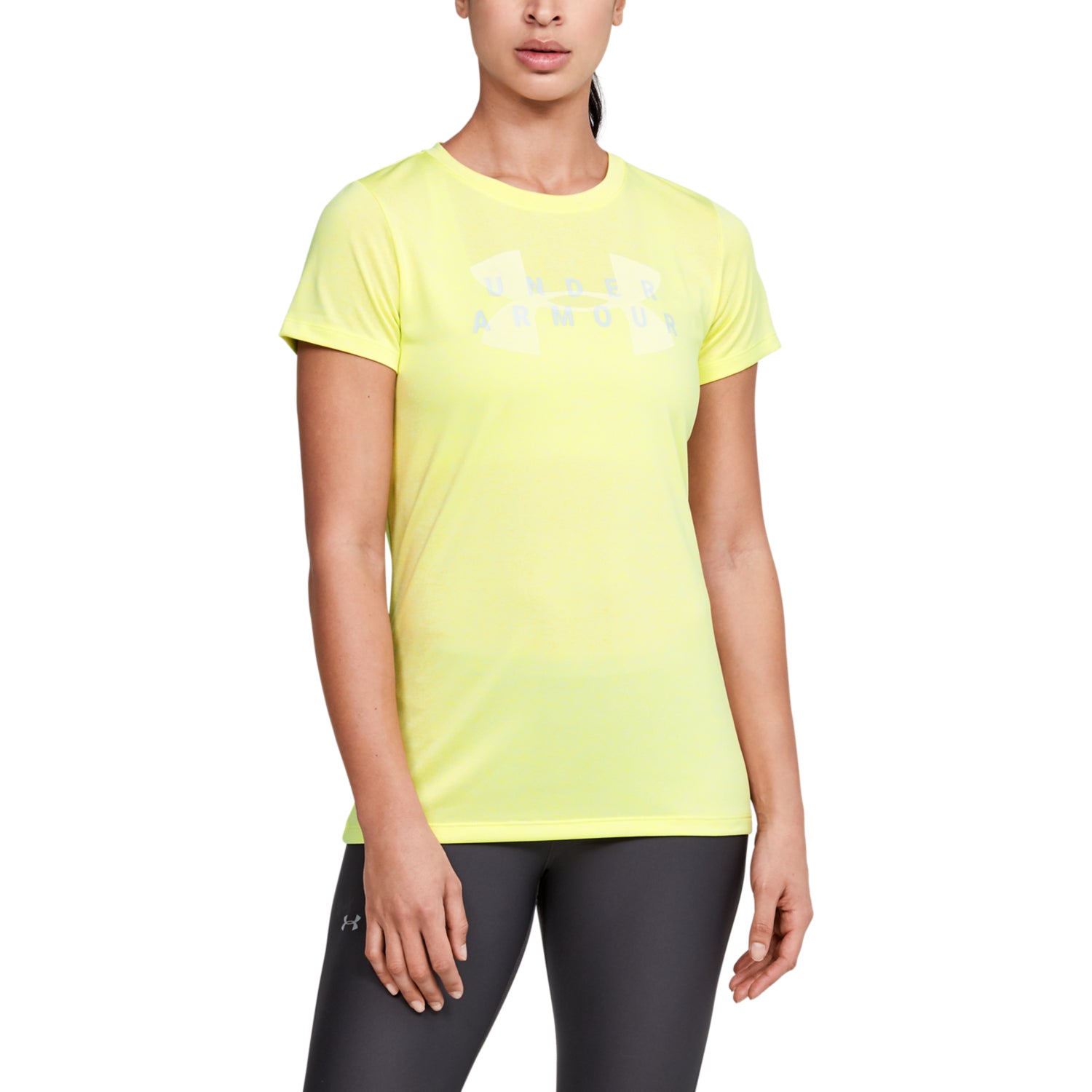 Polera Manga Corta UA Velocity Graphic para Mujer