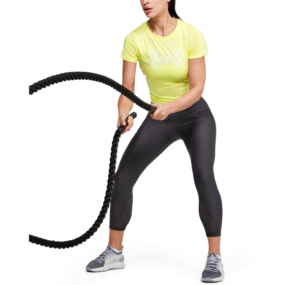 Polera Manga Corta UA Velocity Graphic para Mujer