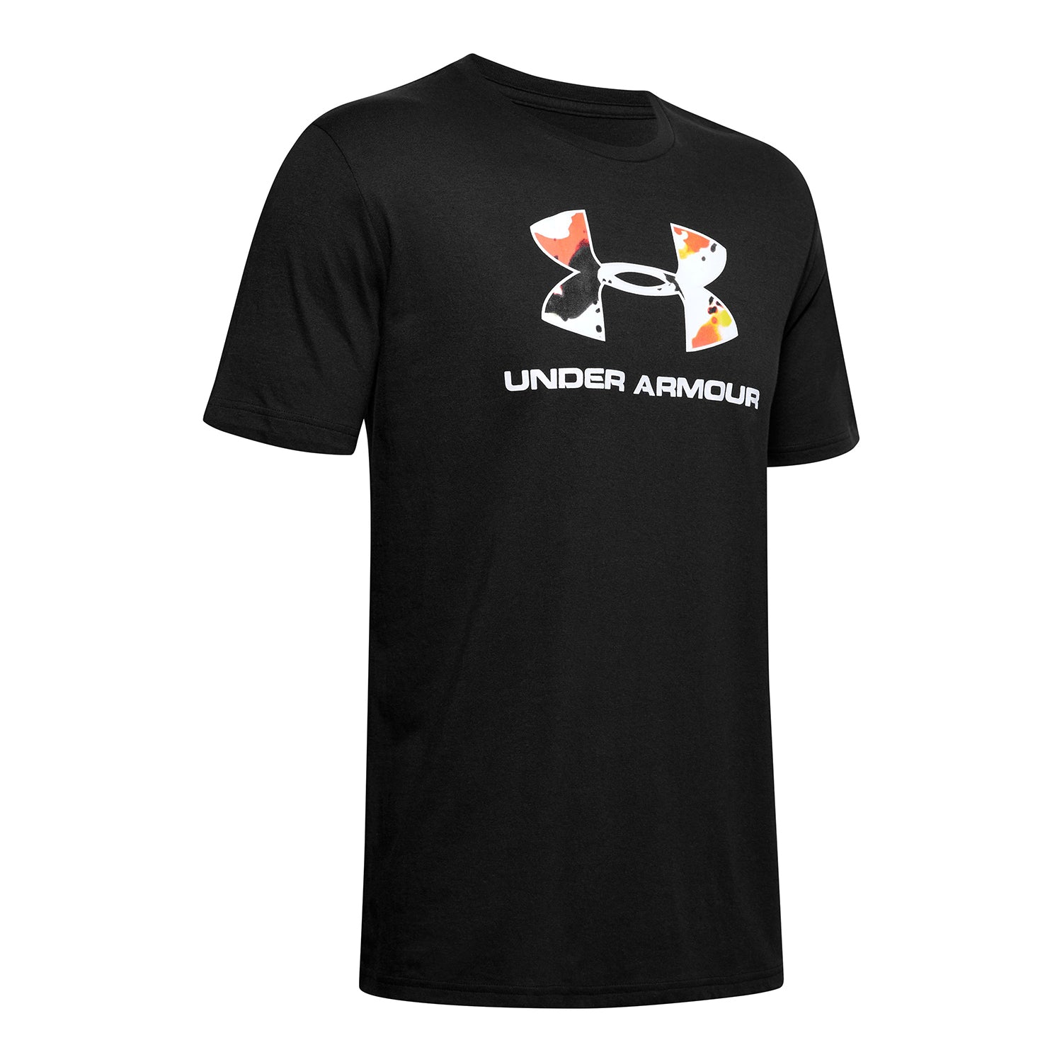 Polera Manga Corta Ua Upstream Camo Log para Hombre