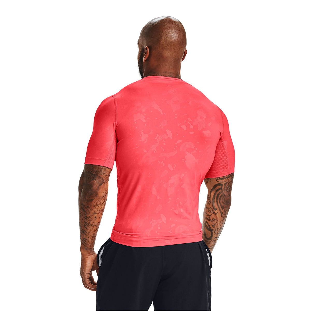 Polera Manga Corta UA RUSH™ HeatGear® Compression Kazoku para Hombre