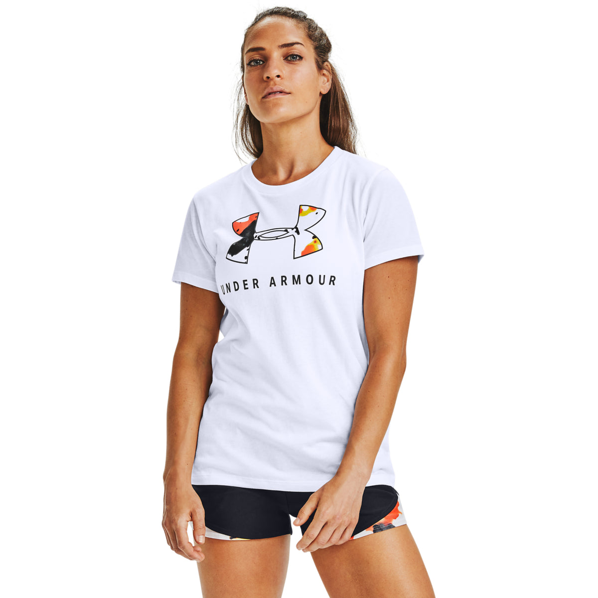 Polera Manga Corta Upstream Camo Ssc-Wh para Mujer