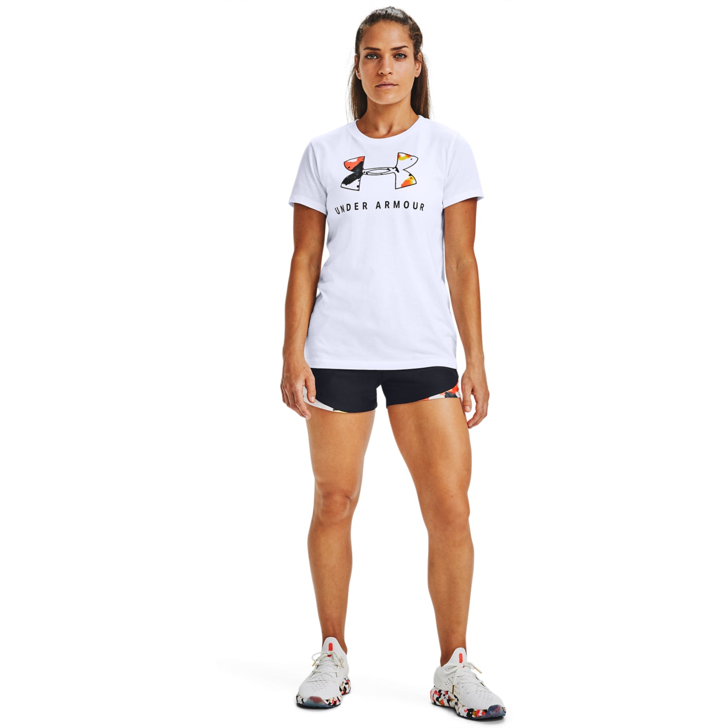 Polera Manga Corta Upstream Camo Ssc-Wh para Mujer