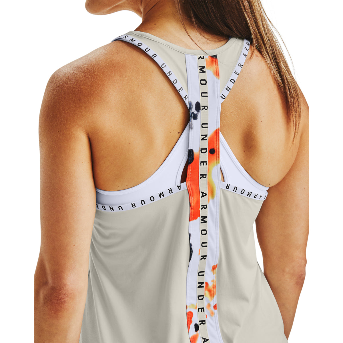 Polera sin Mangas UA Camo Slayer para Mujer