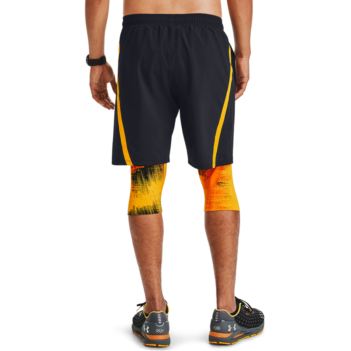 Shorts UA Launch SW Long 2-in-1 Printed para Hombre