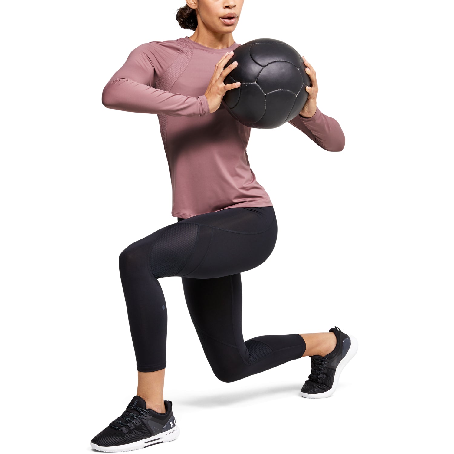 Polera manga larga UA RUSH™ para Mujer