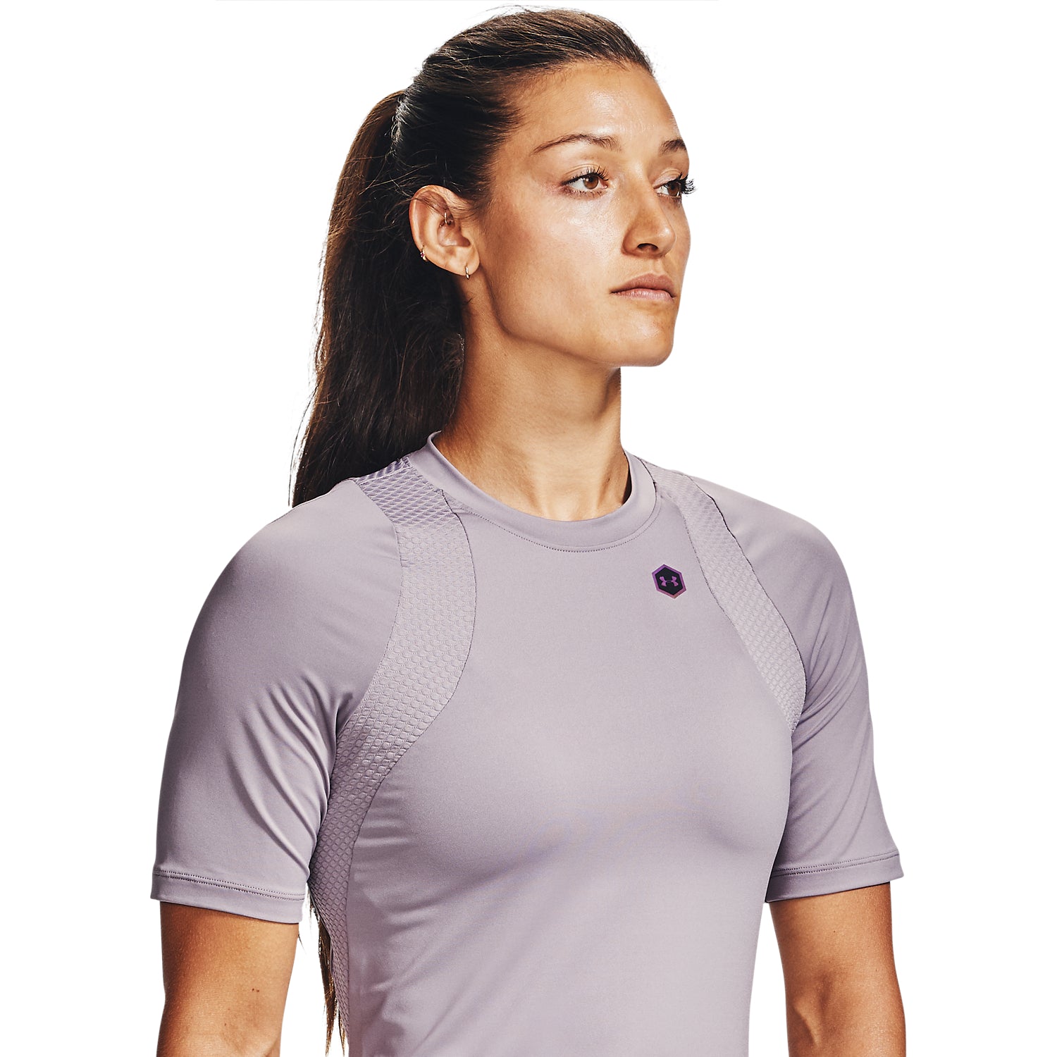 Polera manga corta UA RUSH™ para mujer