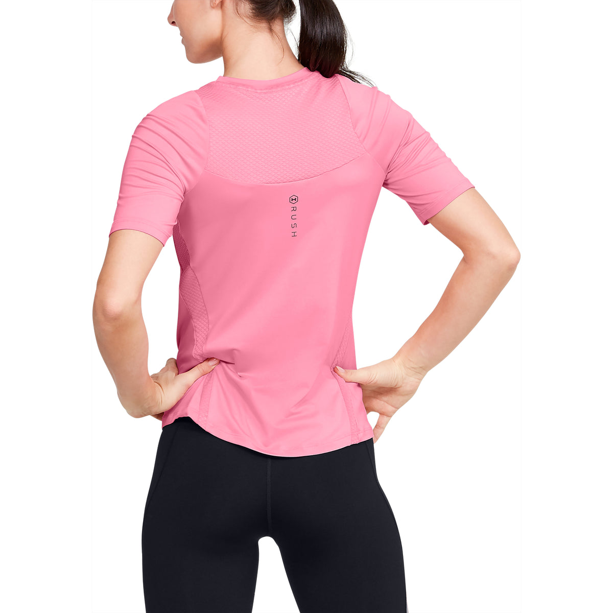 Polera manga corta UA RUSH™ para mujer