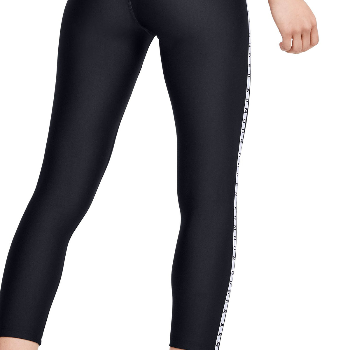 Pescadores HeatGear® Armour Vertical Branded Ankle Crop para Mujer