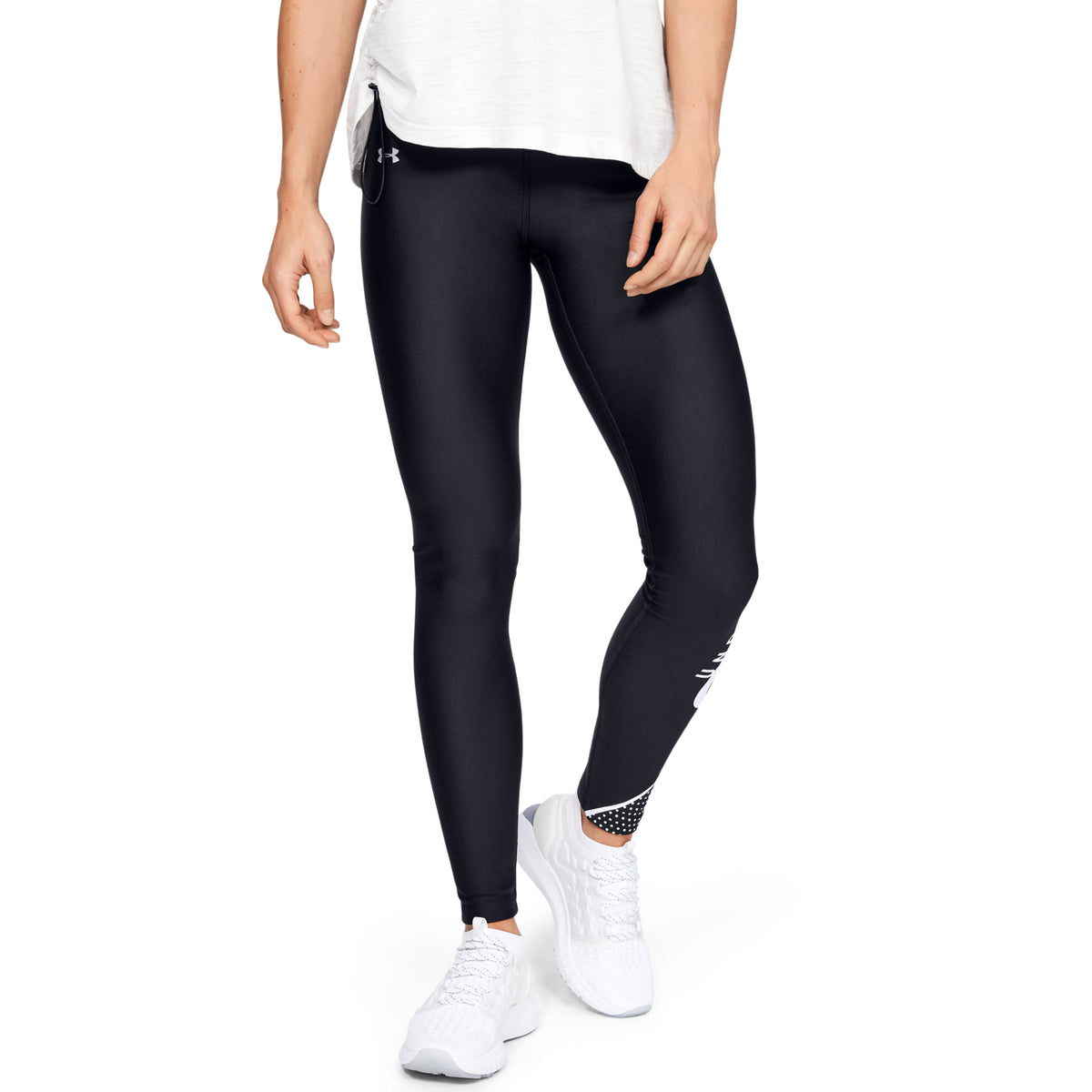 Calzas HeatGear® Armour Graphic Swerve Wordmark para Mujer