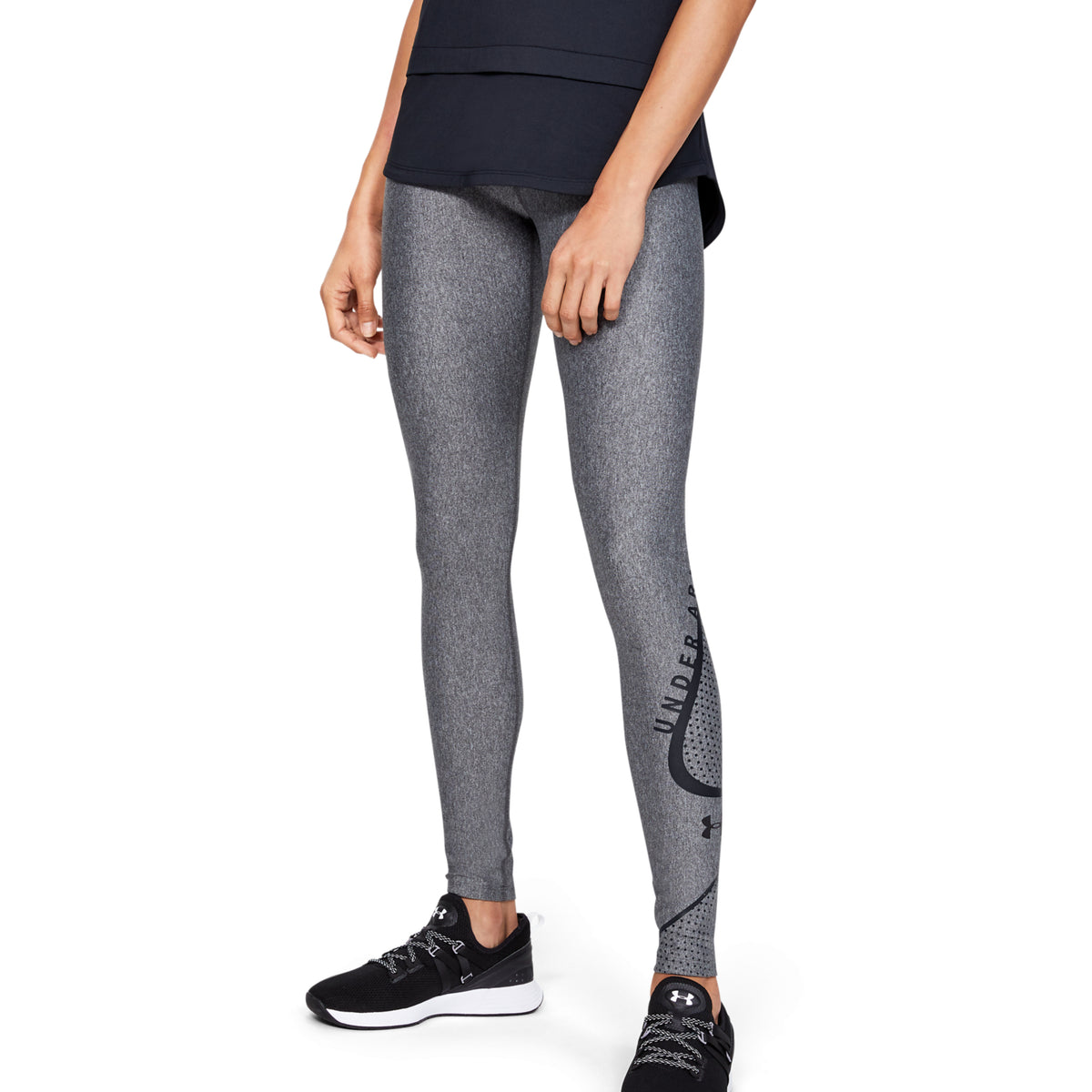 Calzas HeatGear® Armour Graphic Swerve Wordmark para Mujer