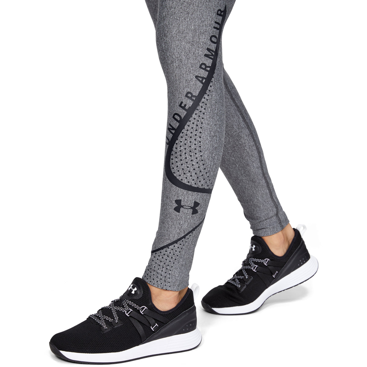 Calzas HeatGear® Armour Graphic Swerve Wordmark para Mujer