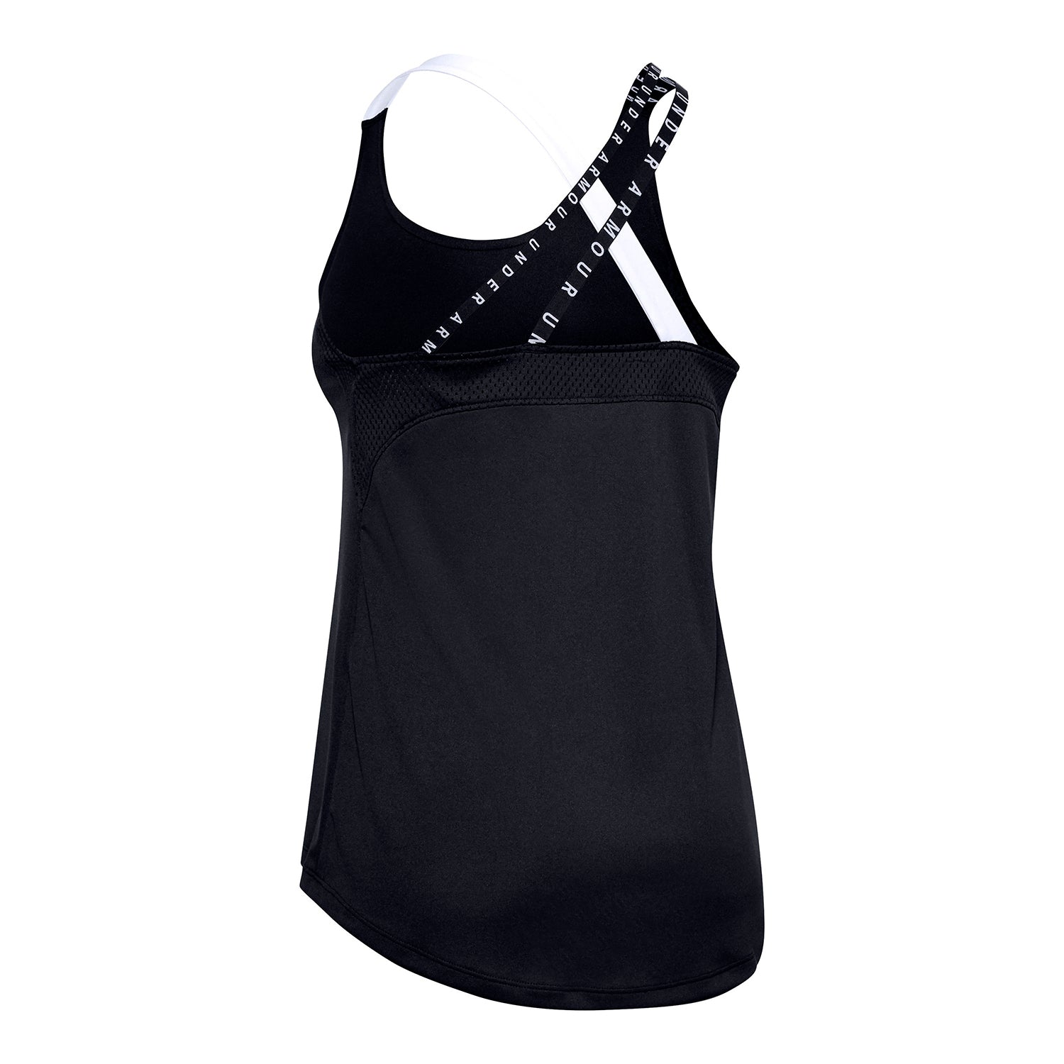 Polera sin Mangas HeatGear® Armour Wordmark Double Strap para Mujer