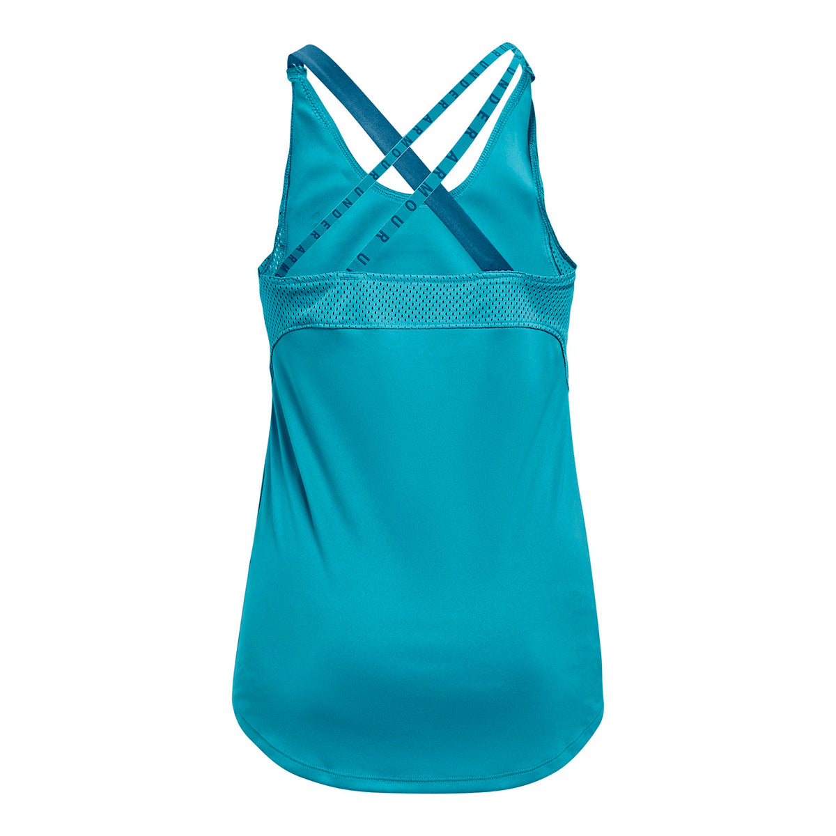 Polera sin Mangas HeatGear® Armour Wordmark Double Strap para Mujer