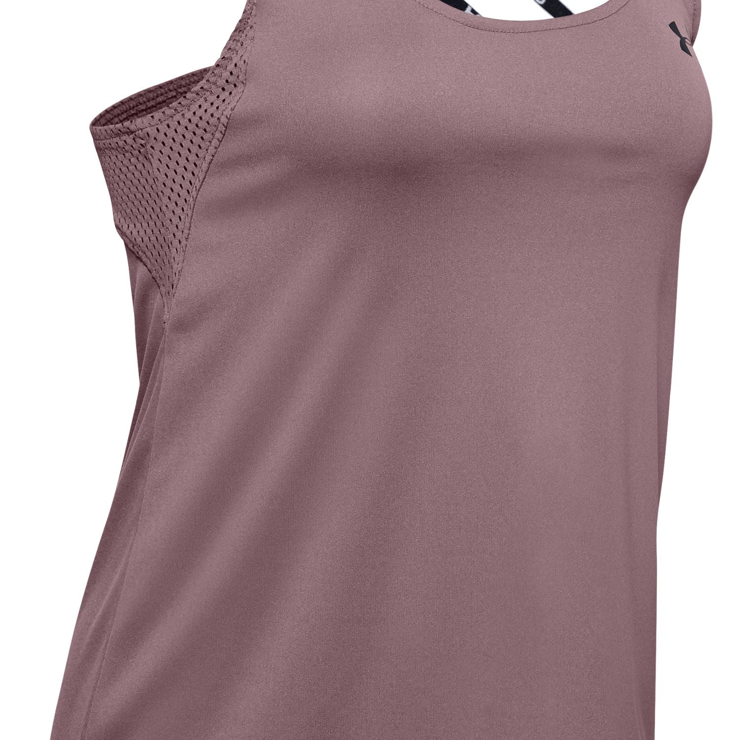 Polera sin Mangas HeatGear® Armour Wordmark Double Strap para Mujer