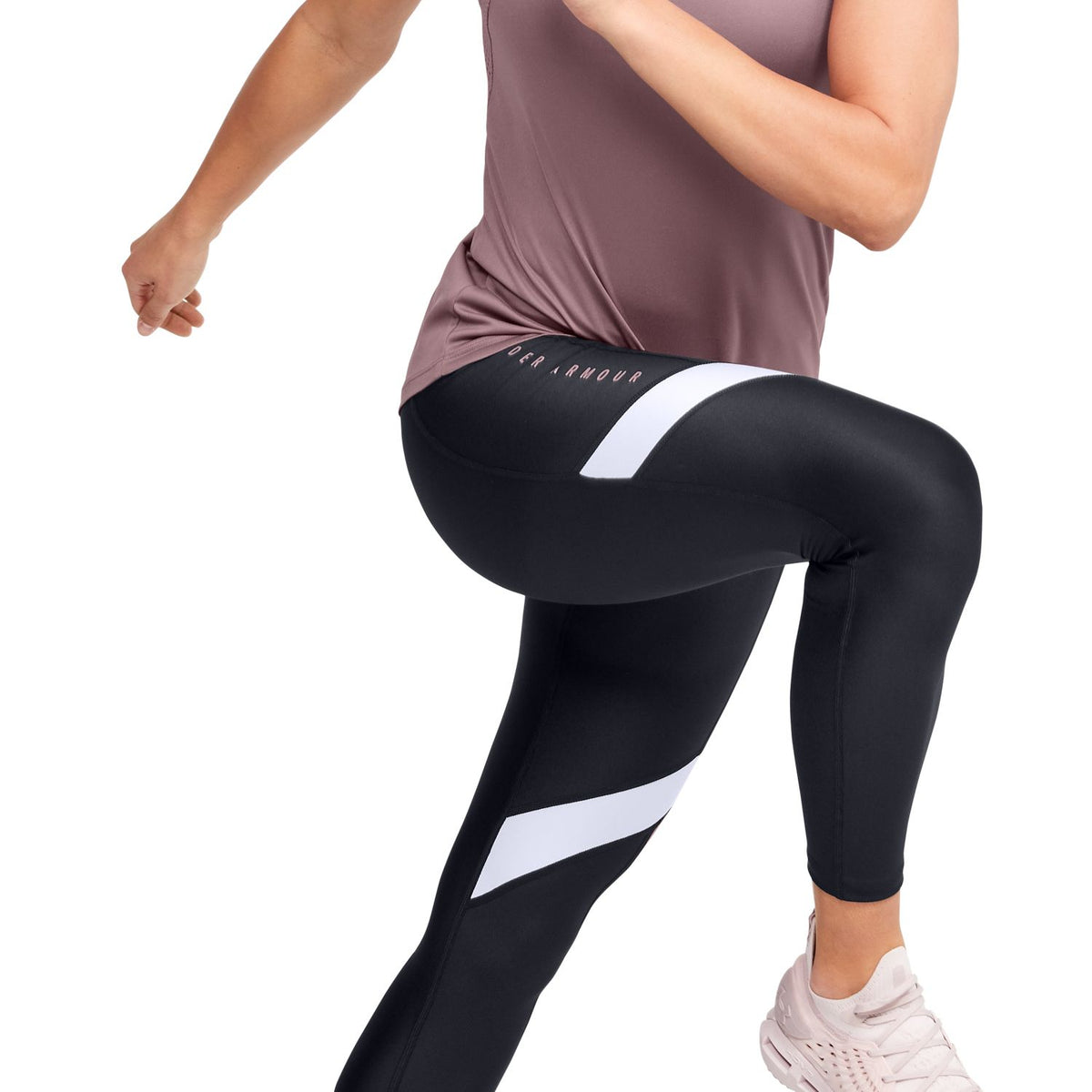 Polera sin Mangas HeatGear® Armour Wordmark Double Strap para Mujer