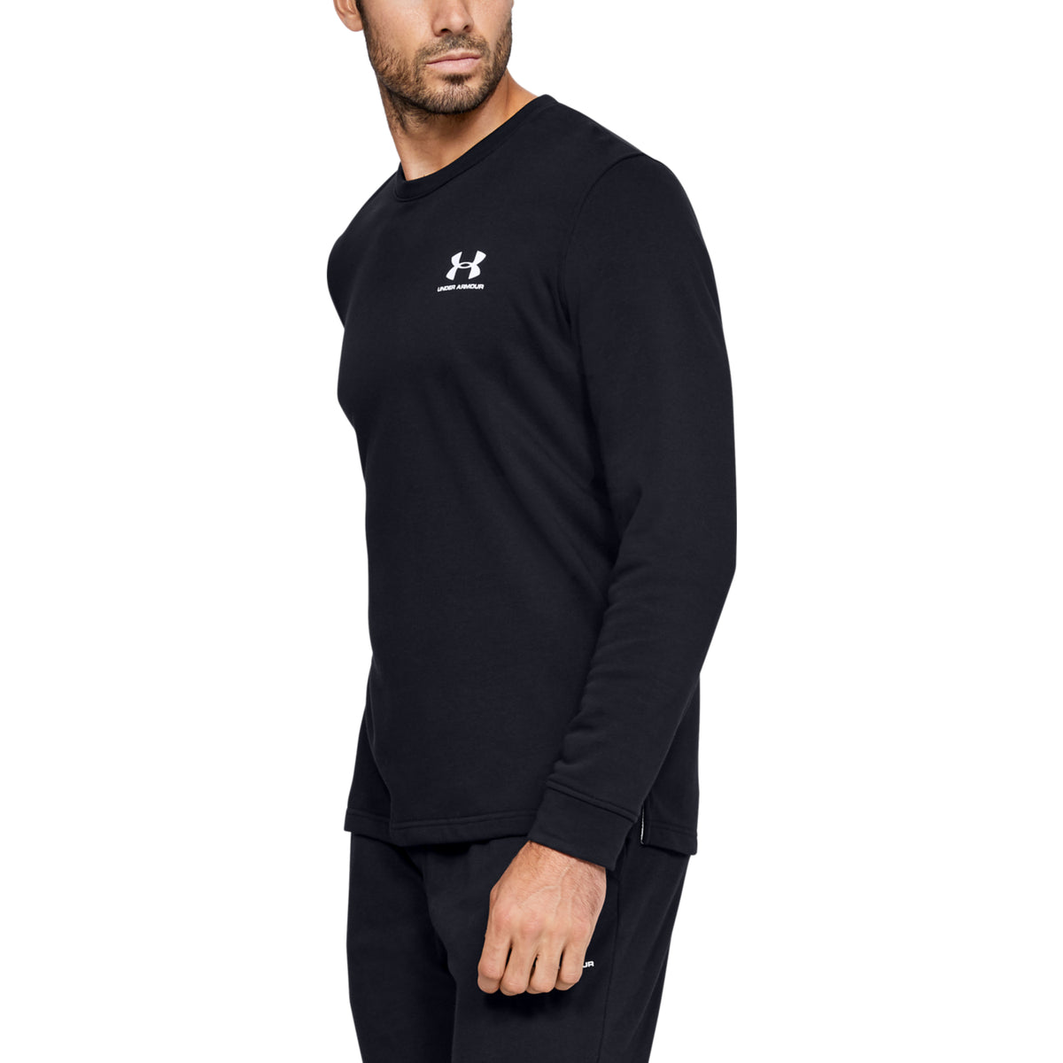 Polerón UA Sportstyle Terry Logo Crew para Hombre