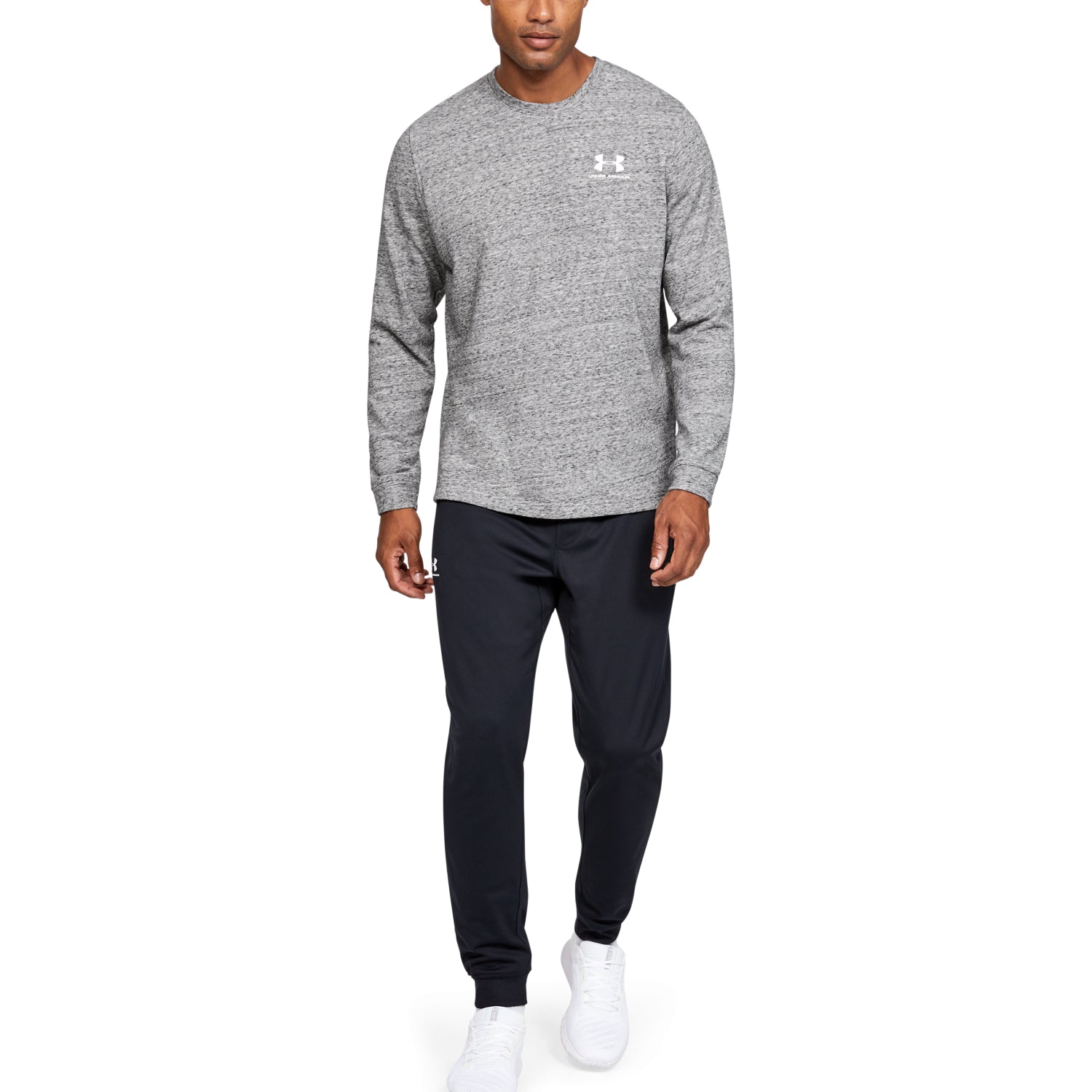 Polerón UA Sportstyle Terry Logo Crew para Hombre