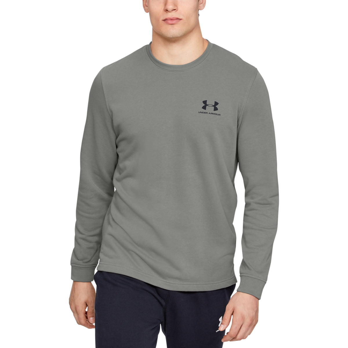 Polerón UA Sportstyle Terry Logo Crew para Hombre