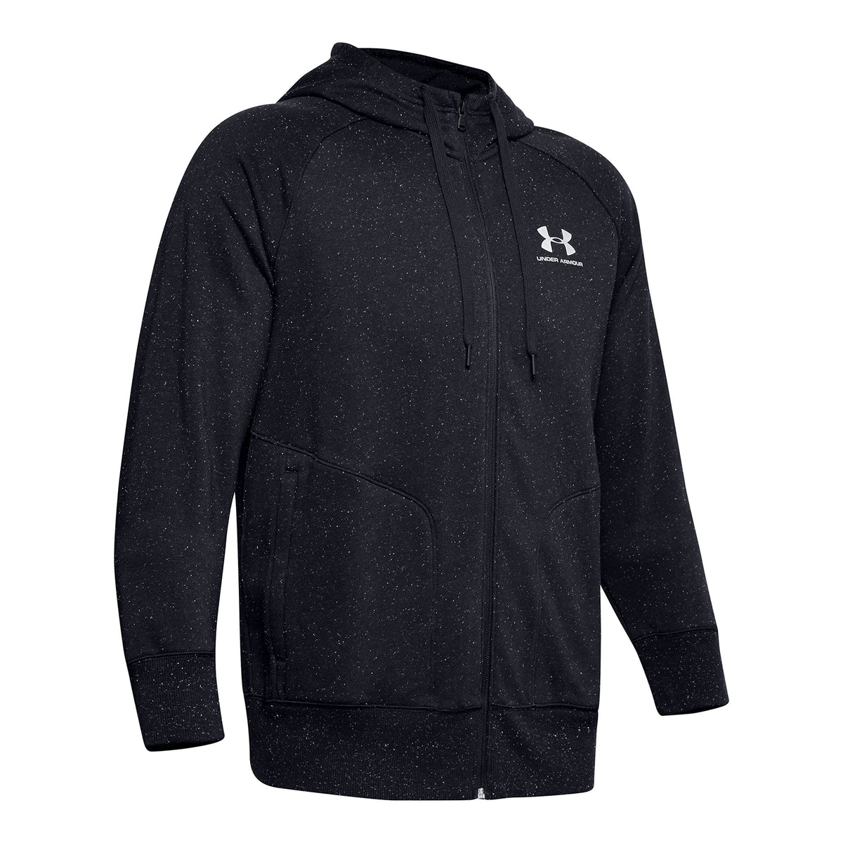 Polerón con Gorro UA Speckled Fleece Full Zip para Hombre