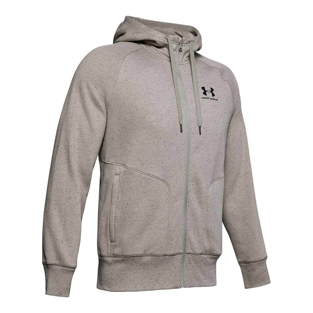 Polerón con Gorro UA Speckled Fleece Full Zip para Hombre