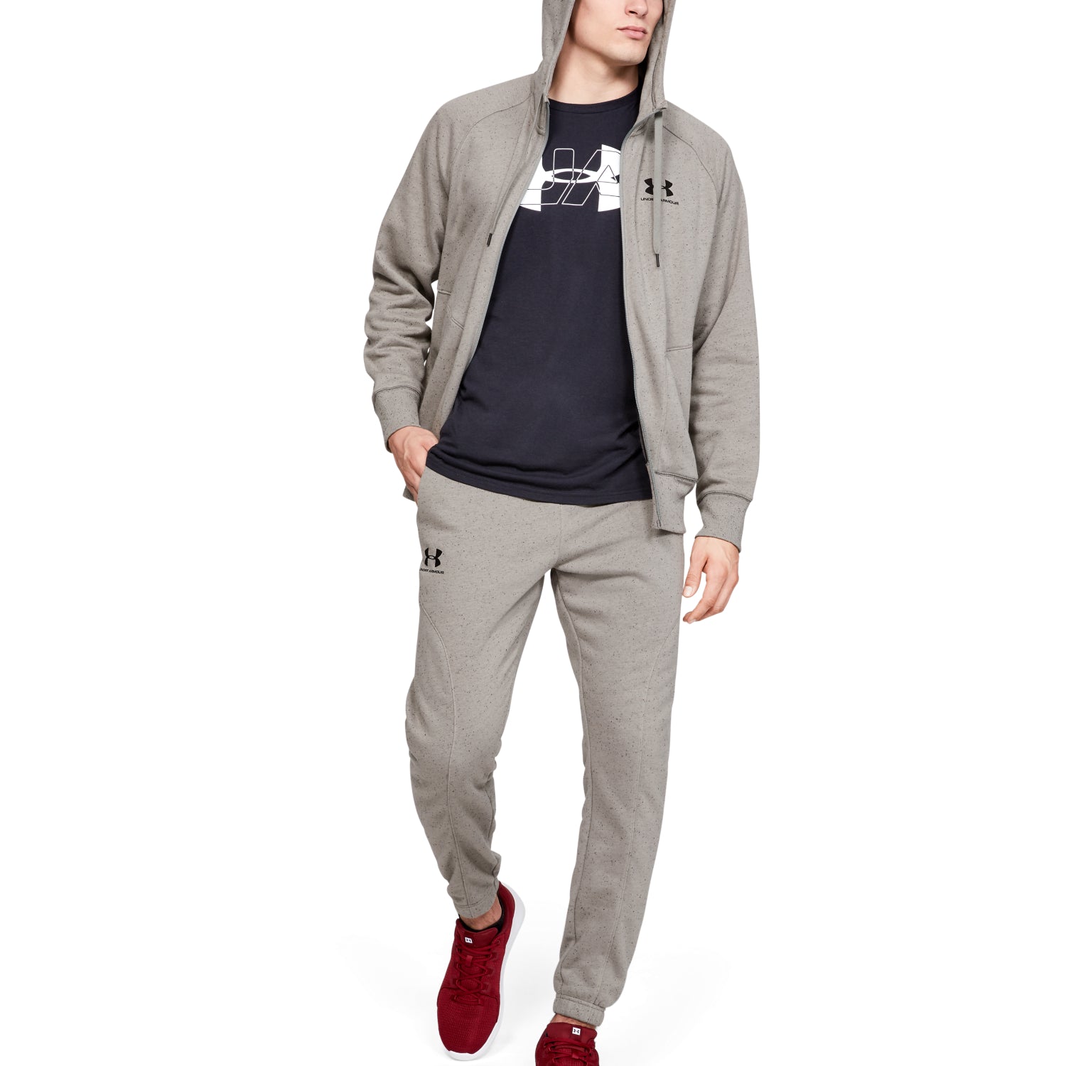 Pantalones de Entrenamiento UA Speckled Fleece para Hombre