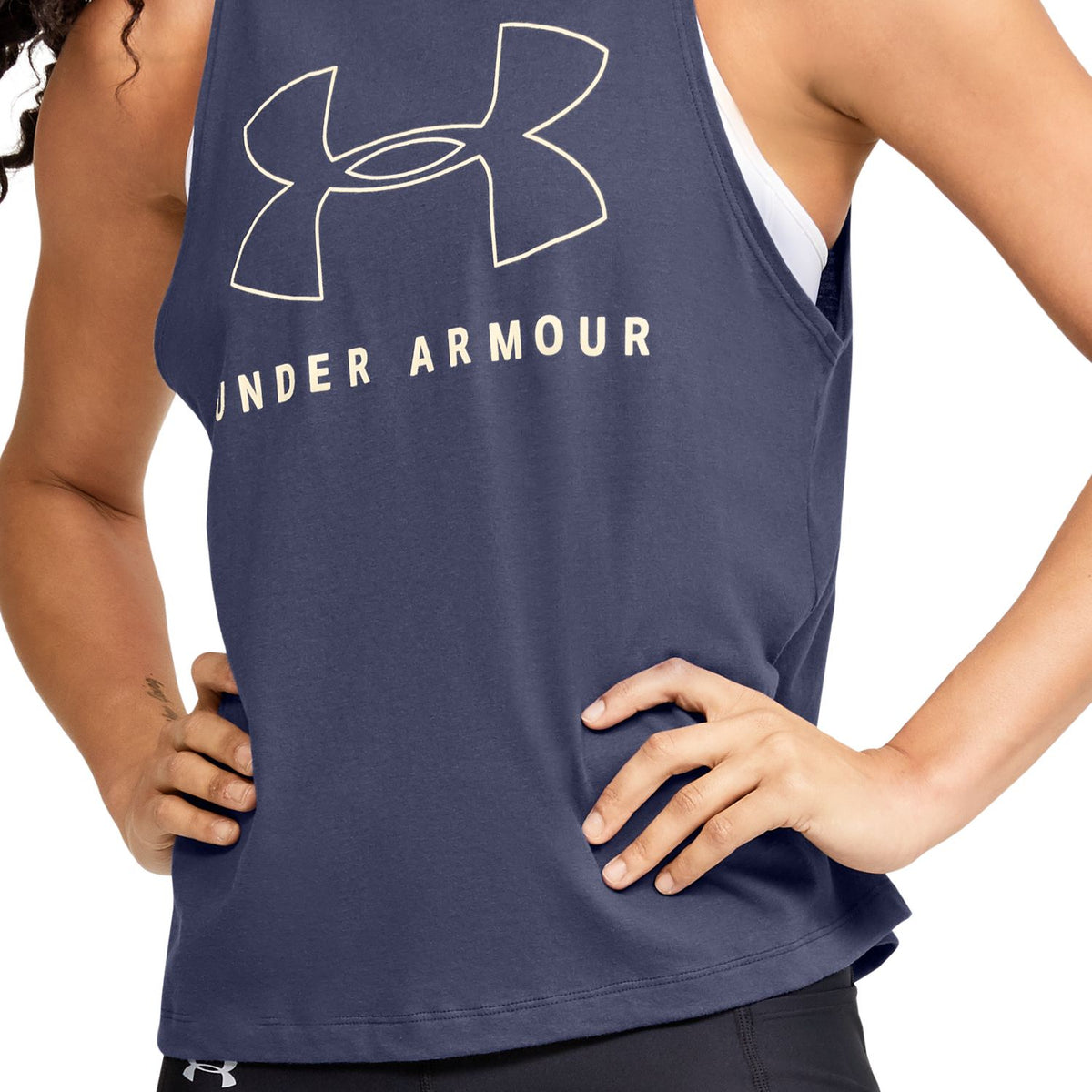 Polera sin Mangas UA Sportstyle Graphic Muscle para Mujer