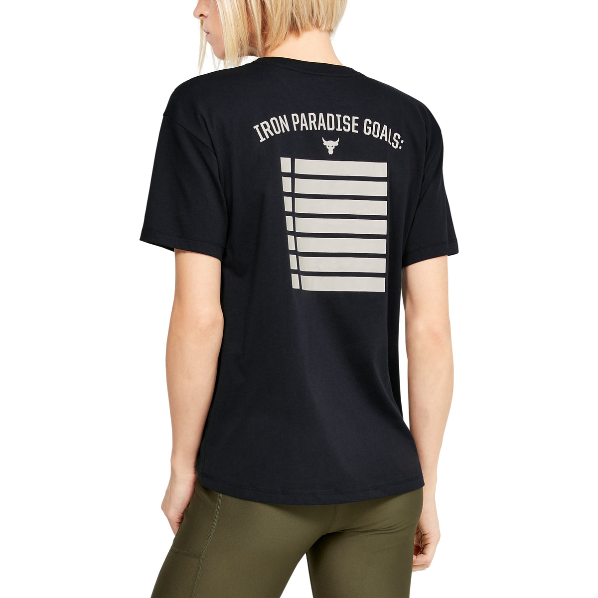 Polera Manga Corta Project Rock Customize para Mujer