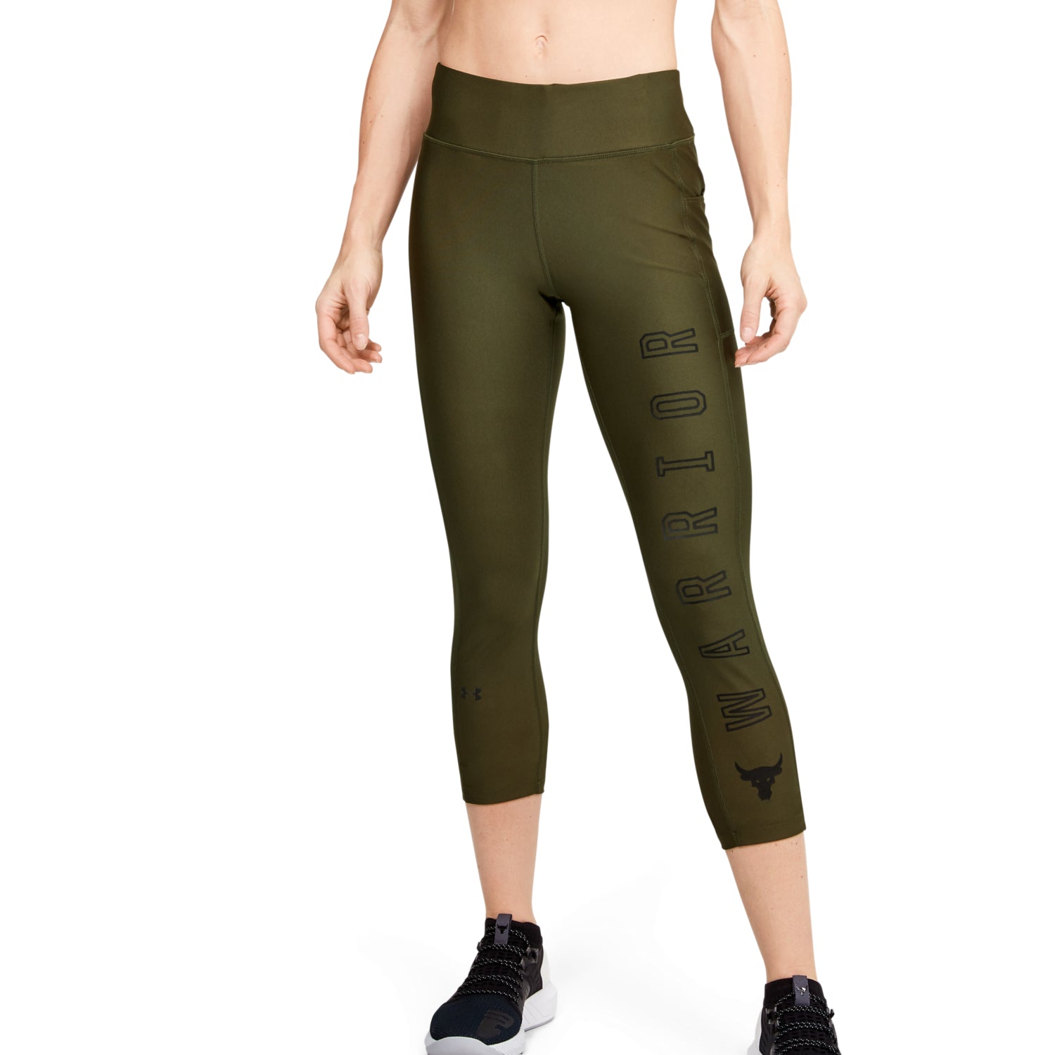 Calzas Project Rock HeatGear® Armour Warrior Ankle para Mujer