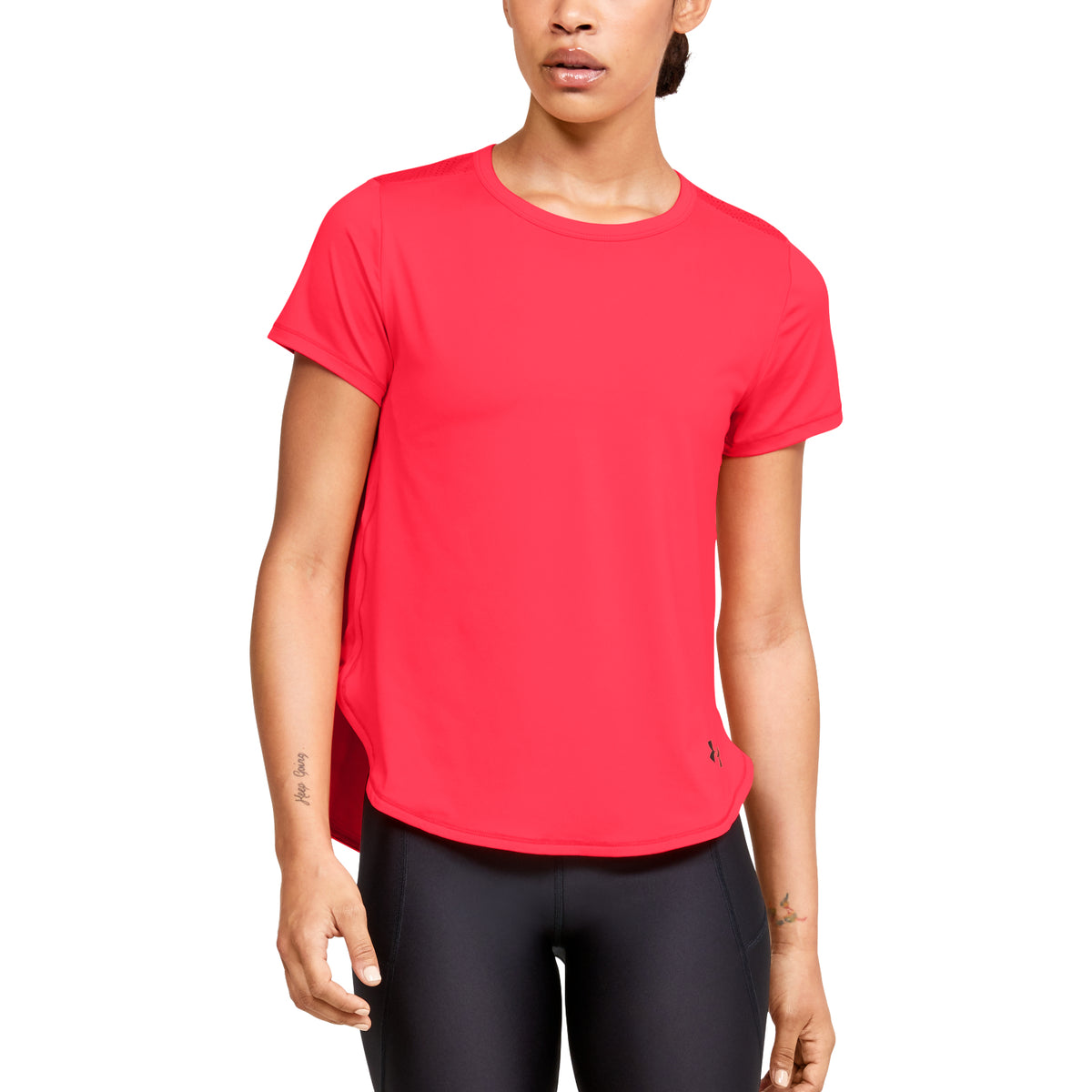 Polera Manga Corta UA Armour Sport Crossback para Mujer