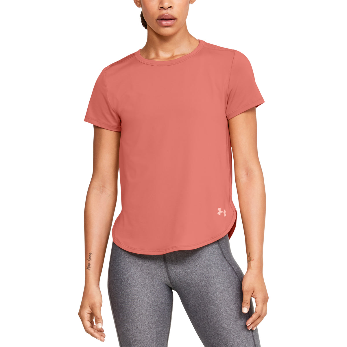 Polera Manga Corta UA Armour Sport Crossback para Mujer