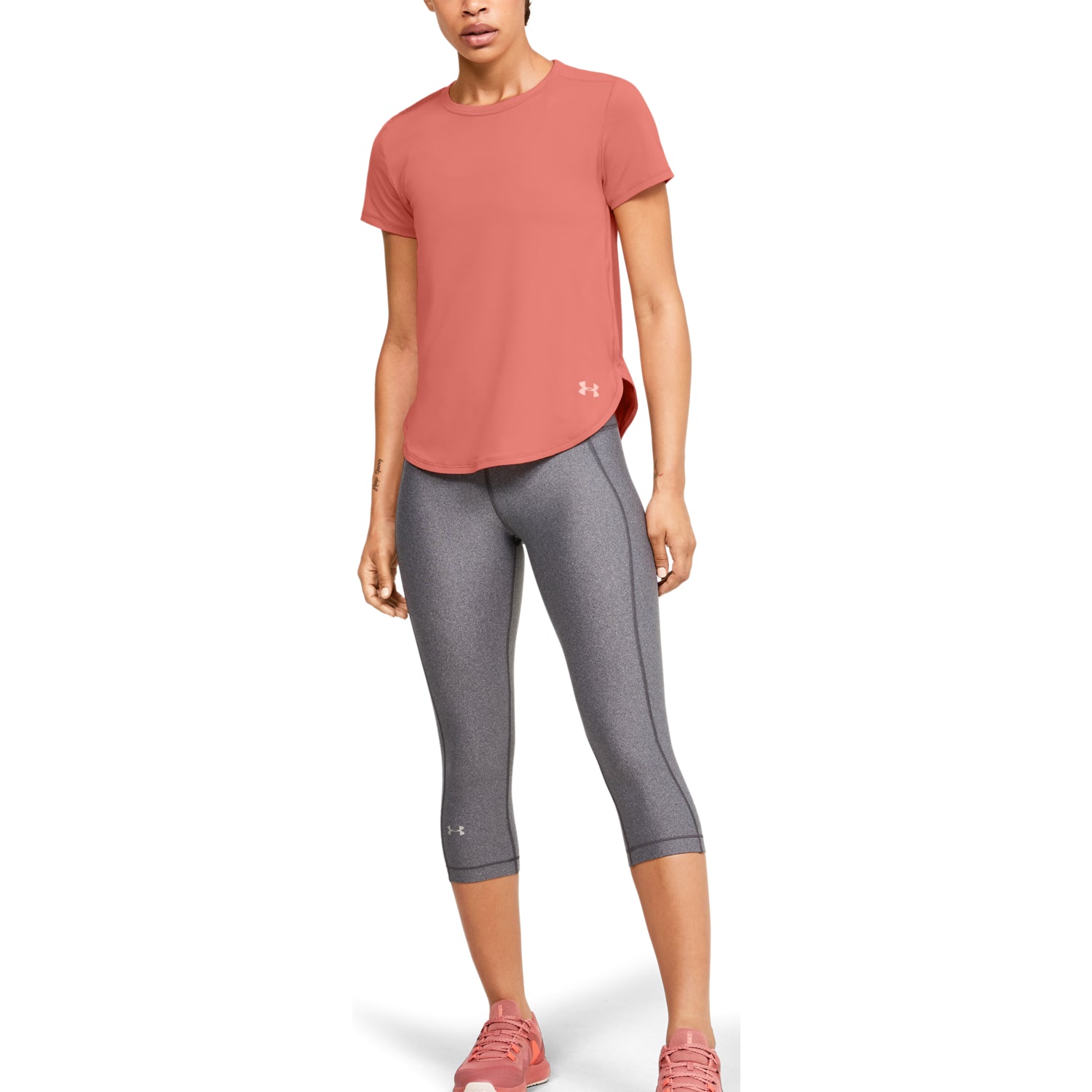 Polera Manga Corta UA Armour Sport Crossback para Mujer