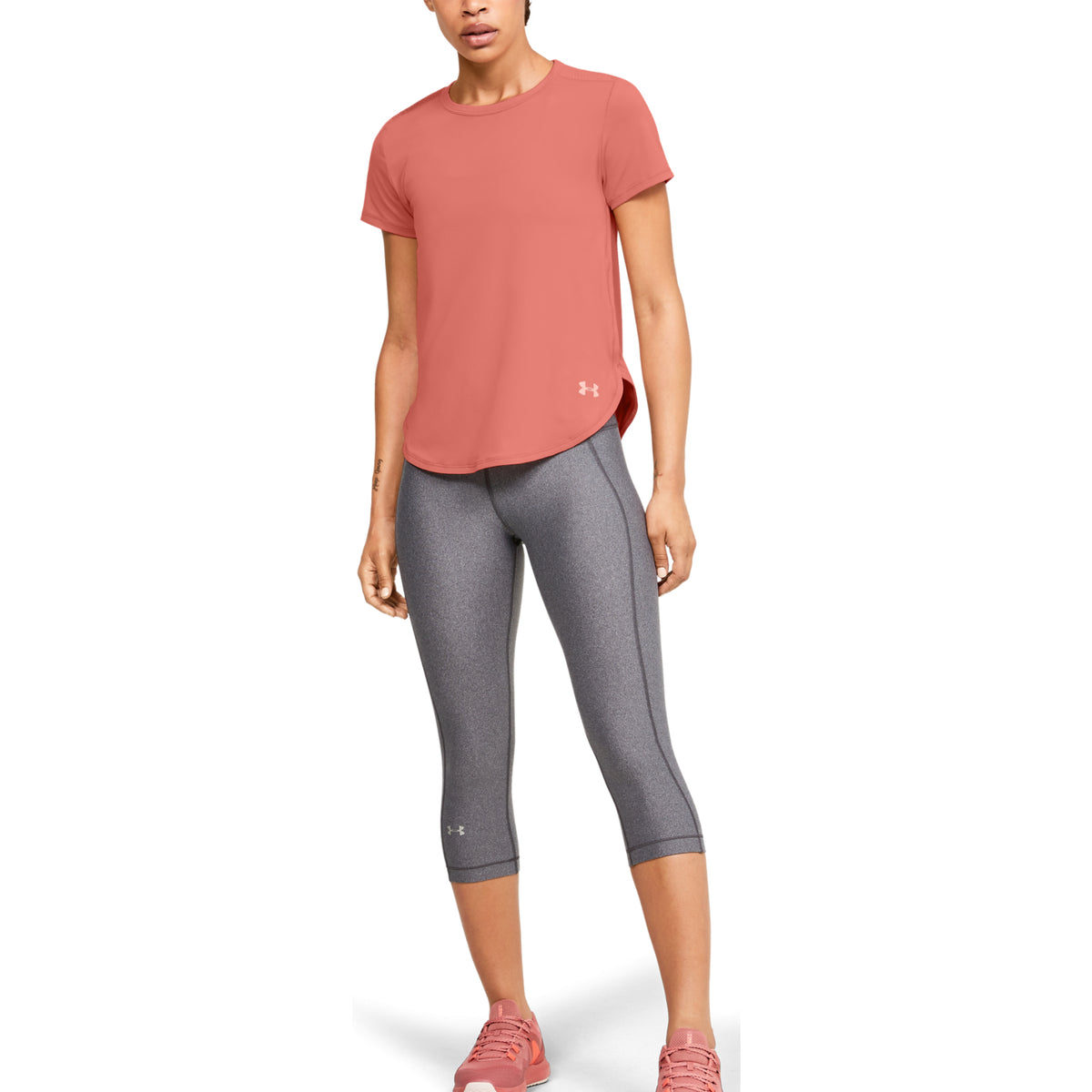 Polera Manga Corta UA Armour Sport Crossback para Mujer