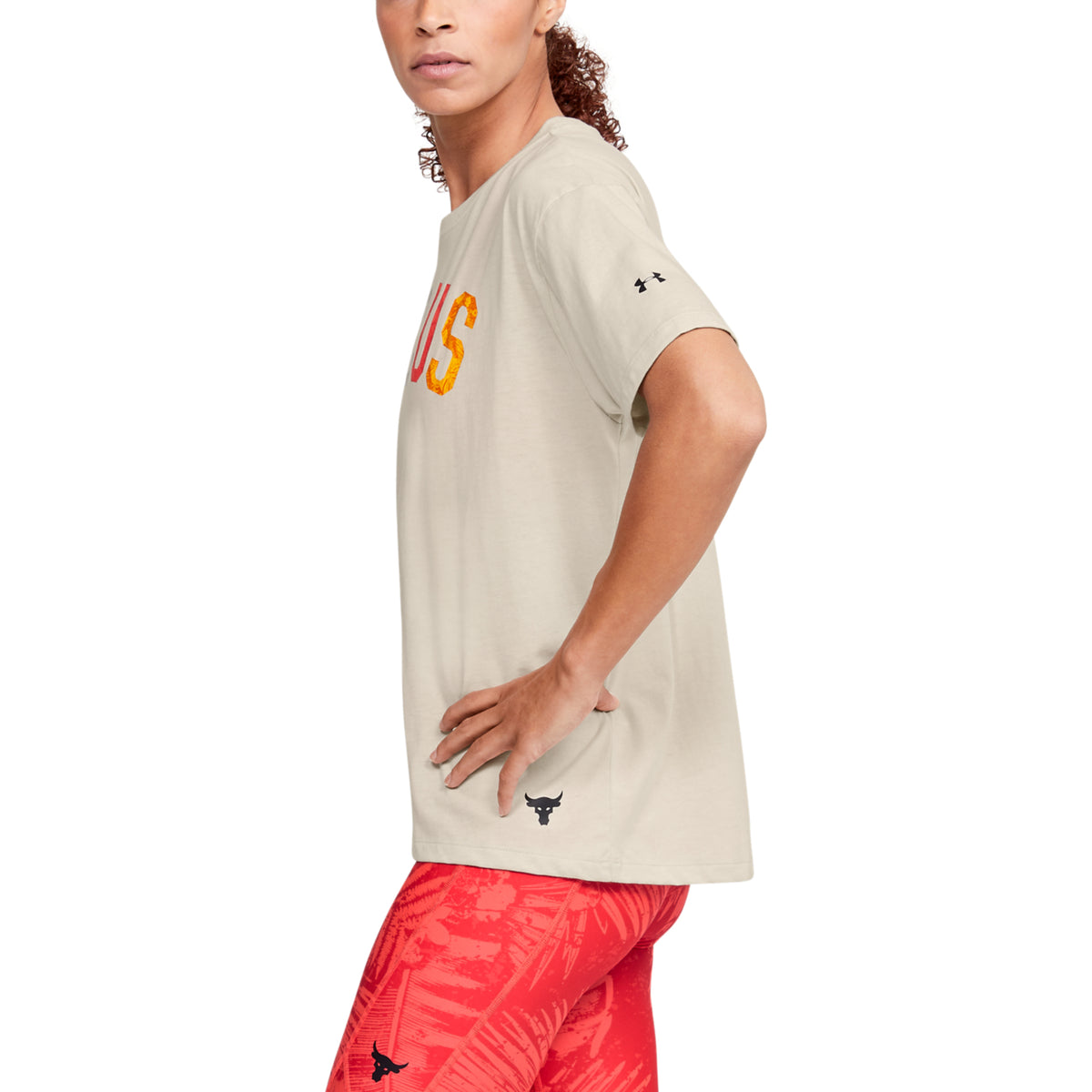 Polera Manga Corta Project Rock Mahalo para Mujer