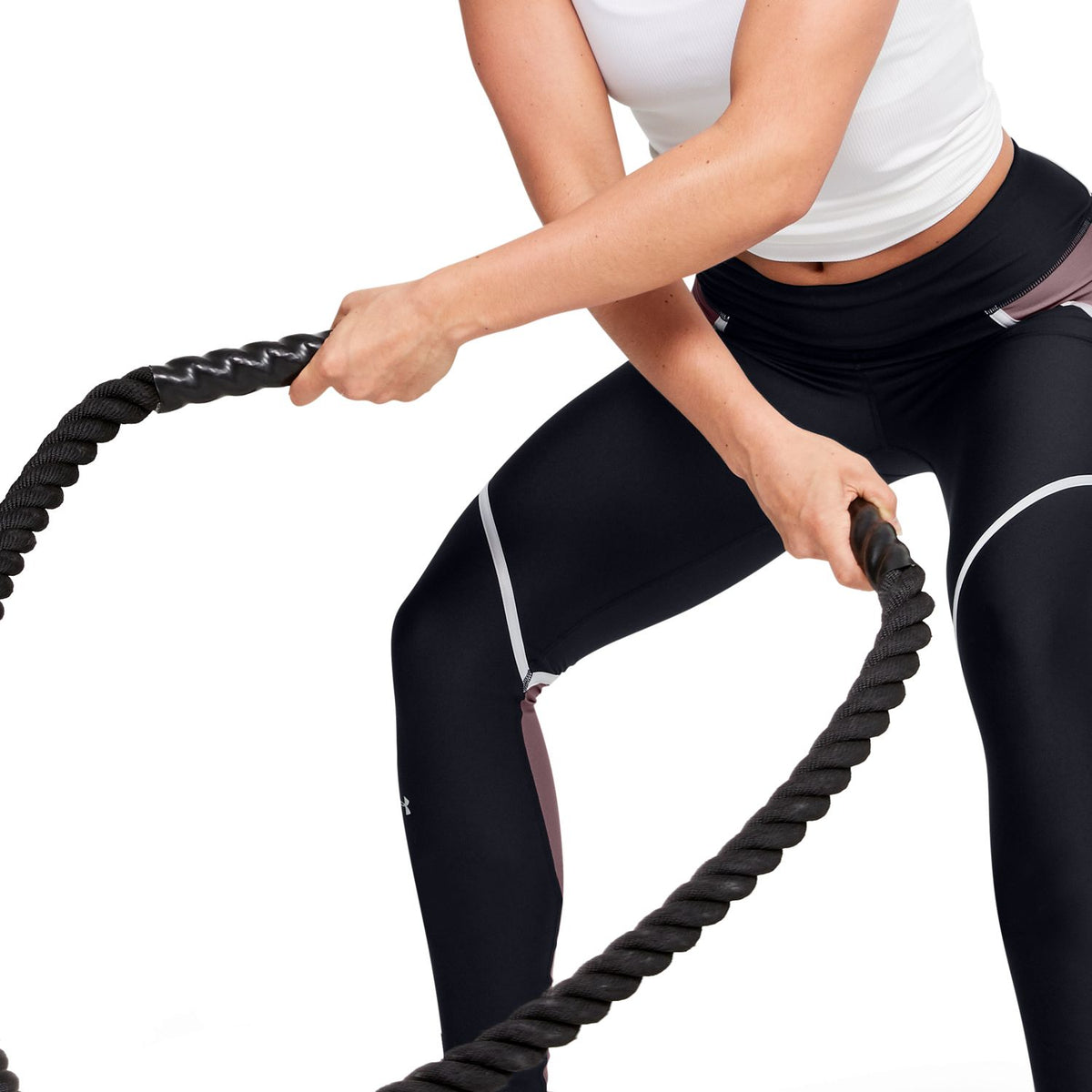 Calzas HeatGear® Armour Shine Edgelit para Mujer