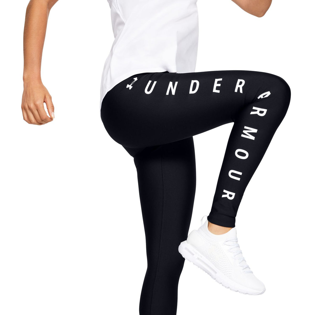 Calzas HeatGear® Armour Graphic Wordmark para Mujer