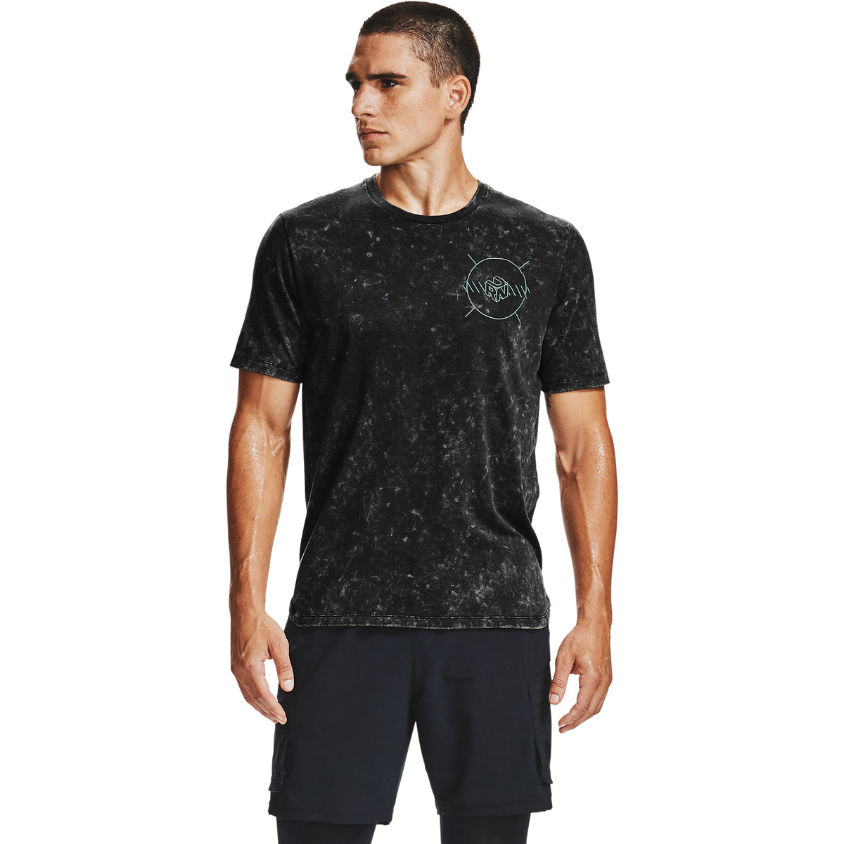 Polera Manga Corta UA Run Anywhere para Hombre