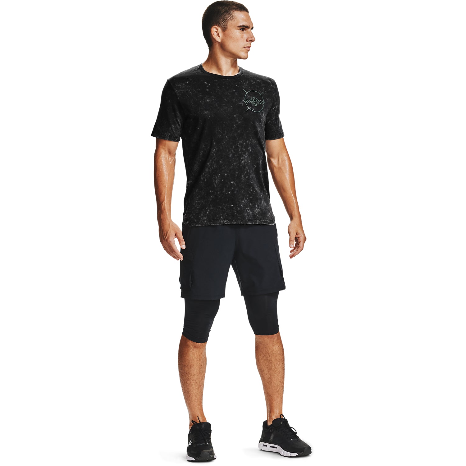 Polera Manga Corta UA Run Anywhere para Hombre