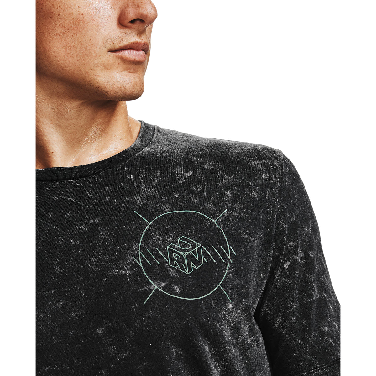 Polera Manga Corta UA Run Anywhere para Hombre