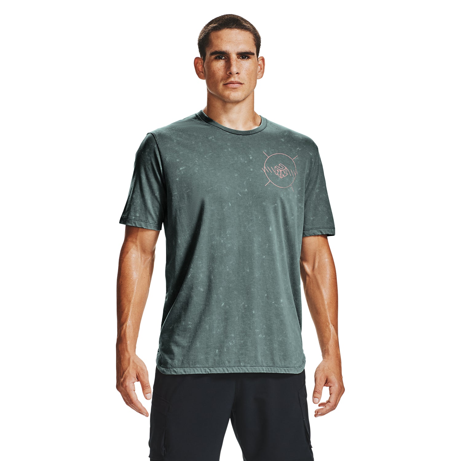 Polera Manga Corta UA Run Anywhere para Hombre