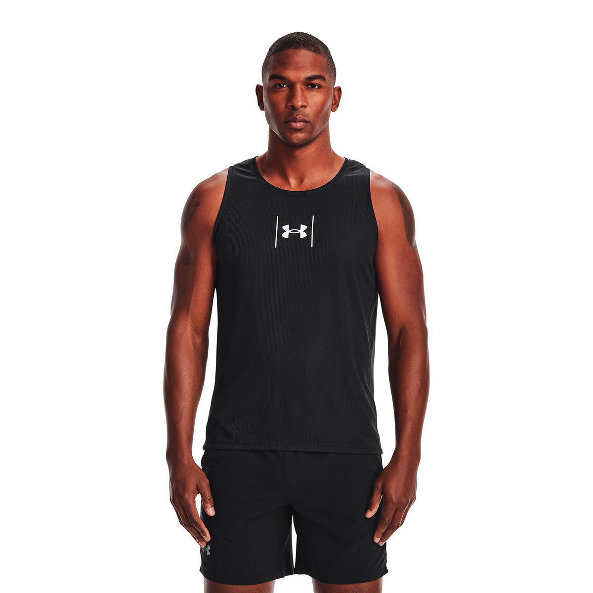 Polera sin mangas UA Speed Stride Shock para hombre