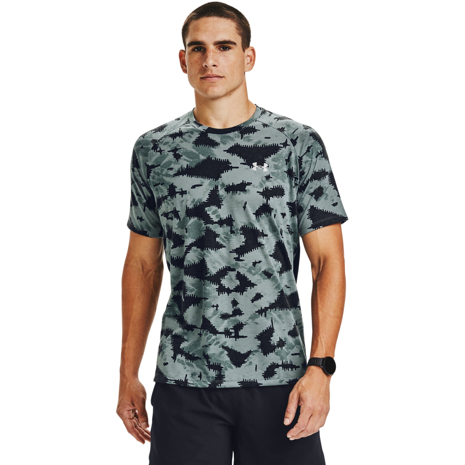 Polera Manga Corta UA Streaker 2.0 Inverse para Hombre