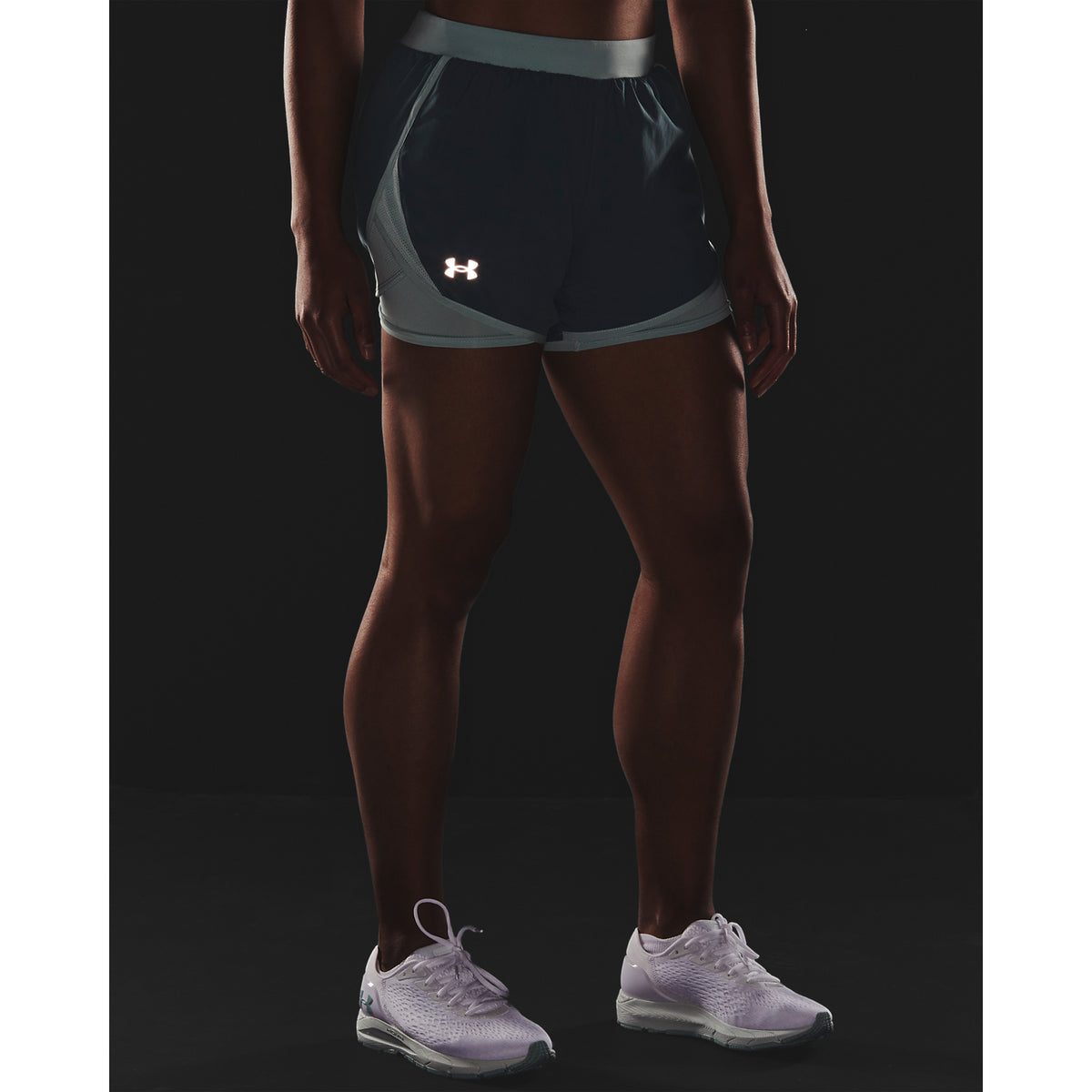 Short 2 en 1 Fly By 2.0 para mujer Under Armour