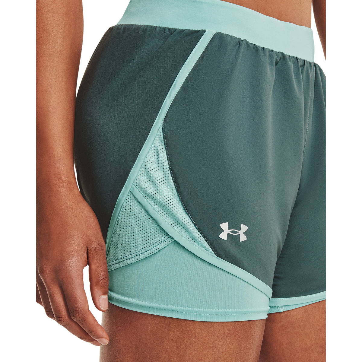 Short 2 en 1 Fly By 2.0 para mujer Under Armour
