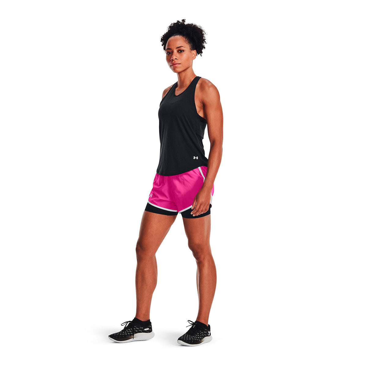 Short 2 en 1 Fly By 2.0 para mujer Under Armour