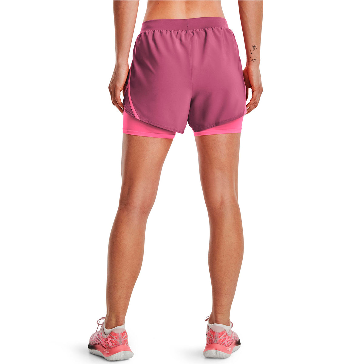 Short 2 en 1 Fly By 2.0 para mujer Under Armour