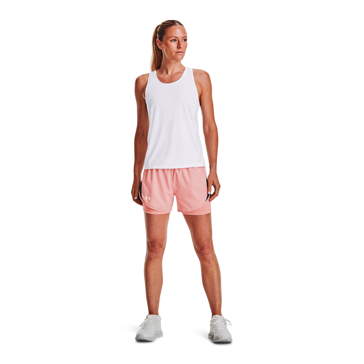 Short 2 en 1 Fly By 2.0 para mujer Under Armour