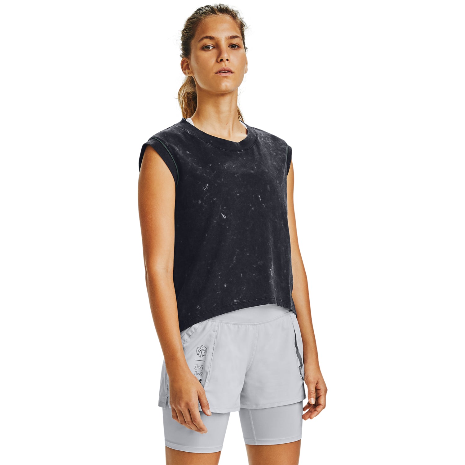 Polera Manga Corta UA Run Anywhere para Mujer